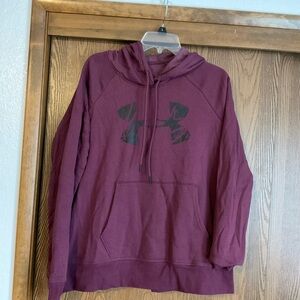 NWT Women’s Under Armour Maroon Hoodie size XL